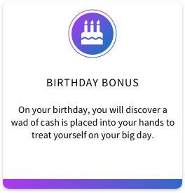 5. Birthday Bonus